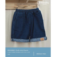 (6M-5Y)Áo ngắn tay, sơ mi, quần short đùi, short bò cho bé yêu BCT330100 BCT330200 BCT433200 BDE430002 | Quần áo BU Baby