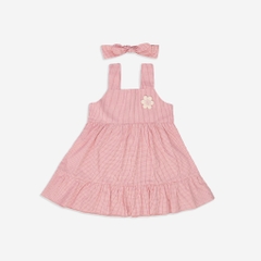 (6M-5Y) Váy 2 dây xòe tầng Cotton - BCT552900 | Quần áo BU Baby chính hãng