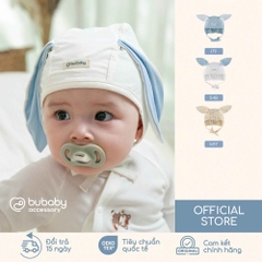 Mũ Bonnet sơ sinh tai thỏ Bambus BU Baby ABB194302 | Phụ kiện chính hãng