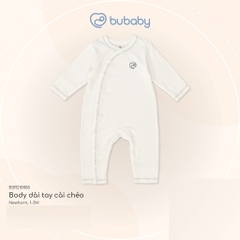 (1M-12M) Body dài tay cho bé Bubaby Siro Stripy BSR210805 BSR210804 BSR210202 BSR110205 | Quần áo BU Baby chính hãng
