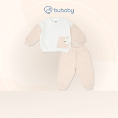 (6M-5Y) Bộ dài tay thu đông Bubaby Cotton - BCT110409 BCT1106IM | Quần áo BU Baby chính hãng
