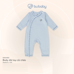 (1M-12M) Body dài tay cho bé Bubaby Siro Stripy BSR210805 BSR210804 BSR210202 BSR110205 | Quần áo BU Baby chính hãng