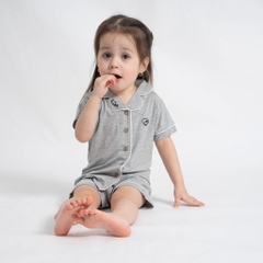 (12M-5Y) Bộ Quần Áo Bubaby cho bé mặc nhà, Bộ Pyjamas cộc tay chất liệu Sợi Tre - BBB130204 | Quần áo BU Baby chính hãng