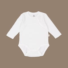 (1-12M) Body chip dài tay cài lệch Bubaby Siro BSR210701 | Quần áo BU Baby chính hãng