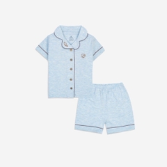 (12M-5Y) Bộ Quần Áo Bubaby cho bé mặc nhà, Bộ Pyjamas cộc tay chất liệu Sợi Tre - BBB130204 | Quần áo BU Baby chính hãng