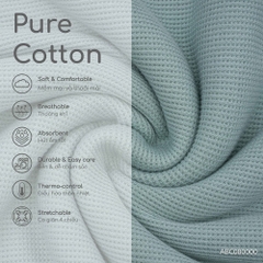 Chăn Bamco Waffle Bubaby ABC080000 | Phụ kiện BU Baby  chính hãng