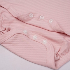 (1-12M) Body chip dài tay cài lệch Bubaby Siro BSR210701 | Quần áo BU Baby chính hãng