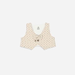 (1M-18M) Áo gile + nơ cổ Iconic 1 Bubaby Cotton BCT3900NC | Quần áo chính hãng