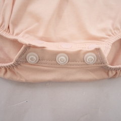 (1M-12M) Body chip ngắn tay cổ Peterpan Bubaby Bamco - BBC230300 | Quần áo BU Baby chính hãng