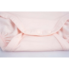 (1M-12M) Body chip ngắn tay raglan cổ trụ Bubaby Bambus - BBB230301 | Quần áo BU Baby chính hãng