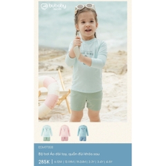 (6M-5Y) Đồ bơi ngắn tay, dài tay chống tia UV cho bé Swimwear - BSM231100 BSM171300 l Quần áo BU Baby chính hãng