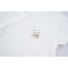 (1M-6M) Bộ ngắn tay cài chéo Bubaby Modal - BMD130800 | Quần áo BU Baby chính hãng
