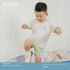 (6M-5Y) Bộ ngắn tay, bộ sát nách cổ tròn Bambus BBB130405 BBB140407 | Quần áo BU Baby chính hãng