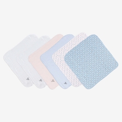 (Freesize) Set khăn sữa Mix màu Pack Bamboo Cotton Muslin - ABM100005 AMU104806 | Phụ kiện BU Baby Chính hãng