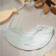 (Freesize) Yếm tròn và yếm tam giác 360 độ Bubaby Siro ASR010036 | Phụ kiện BU Baby sơ sinh chính hãng
