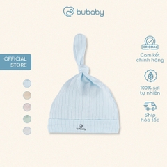 (1M-6M) Mũ nút thắt Bubaby Modal AMD192401 | Phụ kiện BU Baby chính hãng