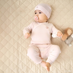 BU Baby (NB-6M) Set dài tay cài chéo BU Viscose IVS110801 | Quần áo chính hãng