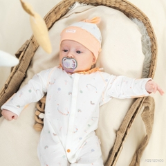 Mũ tròn đính nơ sang xinh yêu - ABB19DN00 | Phụ kiện Bubaby Chính hãng