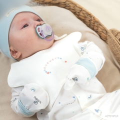 Yếm ngôi sao Rainbow Bubaby Cotton siêu thấm hút - ACT0197LR