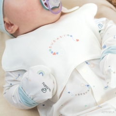 Yếm ngôi sao Rainbow Bubaby Cotton siêu thấm hút - ACT0197LR
