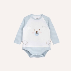 BU Baby (1-12M) Body chip dài tay cài vai Mùa Thu êm BU Cotton BCT210104 | Body chính hãng