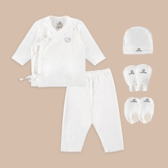 BU Baby (2kg - 2.7kg) Set đồ cho bé sinh non bé nhẹ cân Bambus - Tiny Hope | Quần áo chính hãng