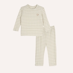 BU Baby (6M-5Y) Bộ dài tay cổ tròn Bubaby Siro BSR110411 | Quần áo chính hãng