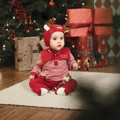 BU Baby (0-18M) Set đồ Noel giáng sinh 2025 cho bé yêu Kèm hộp Quà tặng BU Cotton | Hàng chính hãng