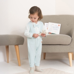 BU Baby (0-12M) Body dài tay cài giữa Giả vest Thu êm cho bé BU Baby SCT2102VE | Hàng chính hãng