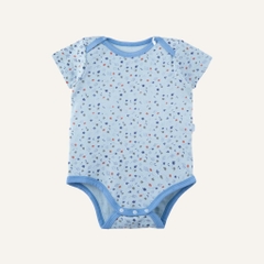 BU Baby (1M-12M) Body chip ngắn tay cổ chồm BU Cotton BCT230501 | Hàng Chính hãng
