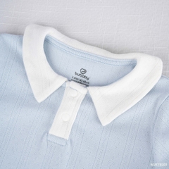 BU Baby (1-12M) Body dài tay cổ Peterpan Mùa Thu êm BU Baby BSR210301| Body chính hãng