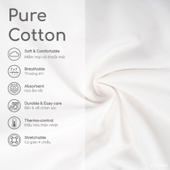 BU Baby (Newborn) Body dài tay cài chéo tai gấu Thu êm BU Baby Cotton BCT210802 | Body chính hãng