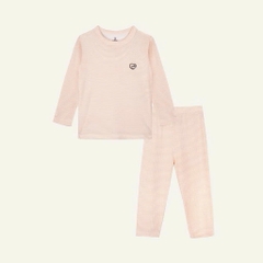 BU Baby (6M-5Y) Bộ dài tay cổ tròn Thu êm BU Siro BSR110402 BSR110406 | Quần áo BUbaby chính hãng