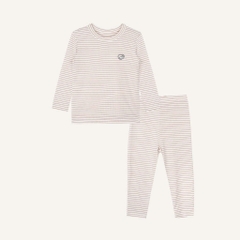 BU Baby (6M-5Y) Bộ dài tay cổ tròn Thu êm BU Siro BSR110402 BSR110406 | Quần áo BUbaby chính hãng