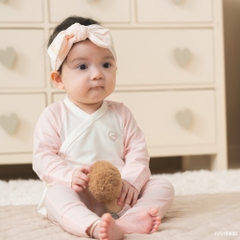 BU Baby (0-6M) Bộ dài tay cài chéo Bubaby Siro Viscose I VS110800 | Quần áo  Chính hãng