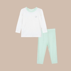 BU Baby (6M-5Y) Bộ dài tay cổ tròn Thu êm BU Siro BSR110402 BSR110406 | Quần áo BUbaby chính hãng