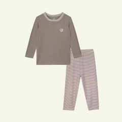 BU Baby (6M-5Y) Bộ dài tay cổ tròn Thu êm BU Siro BSR110402 BSR110406 | Quần áo BUbaby chính hãng