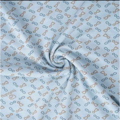 BU Baby (6M-3Y) Bộ ngắn tay cổ tròn Iconic 1 Bambus BBB1304IM | Quần áo Bubaby chính hãng