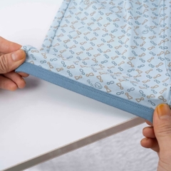 BU Baby (6M-3Y) Bộ ngắn tay cổ tròn Iconic 1 Bambus BBB1304IM | Quần áo Bubaby chính hãng