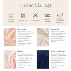 BU Baby Yếm tròn  Buộc dây   BU Baby ACT014302 | Phụ kiện Bubaby chính hãng