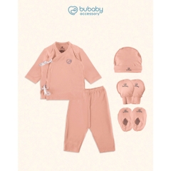 BU Baby (2kg - 2.7kg) Set đồ cho bé sinh non bé nhẹ cân Bambus - Tiny Hope | Quần áo chính hãng
