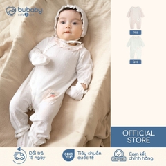 BU Baby (0-12M) Body dài tay cài chéo cổ bèo BU Cotton KVC2108CB | Body chính hãng