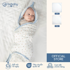 BU Baby Chăn ủ  có mũ BU Baby Cotton ACT081700 | Phụ kiện chính hãng