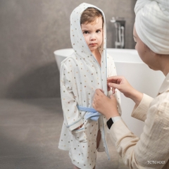 BU Baby (6M-5Y) Áo choàng tắm Buộc dây cho Bé trai Bé gái  BU Baby TCT614301 TCT614300 | Phụ kiện chính hãng