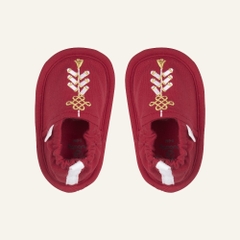 BU Baby  (1M-12M) Giày vải Tết mã Lộc Xuân cho bé trai bé gái Cotton ACT4200LX | Phụ kiện Bubaby chính hãng