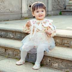 BU Baby  (1M-12M) Giày vải Tết mã Lộc Xuân cho bé trai bé gái Cotton ACT4200LX | Phụ kiện Bubaby chính hãng