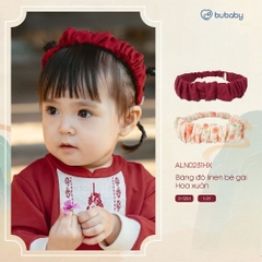 BU Baby Băng đô linen bé gái Hoa Xuân BU Baby ALN0231HX