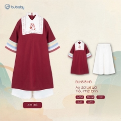 BU Baby (6M-5Y)  Set đồ Tết Cao cấp 2025 BU Linen BLN313 | Áo dài chính hãng