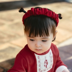 BU Baby Băng đô linen bé gái Hoa Xuân BU Baby ALN0231HX