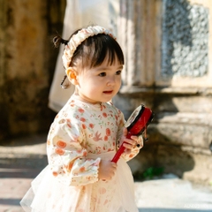 BU Baby Băng đô linen bé gái Hoa Xuân BU Baby ALN0231HX
